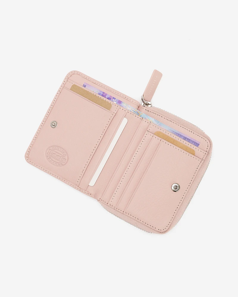 Small Zip Around Clutch Cloud