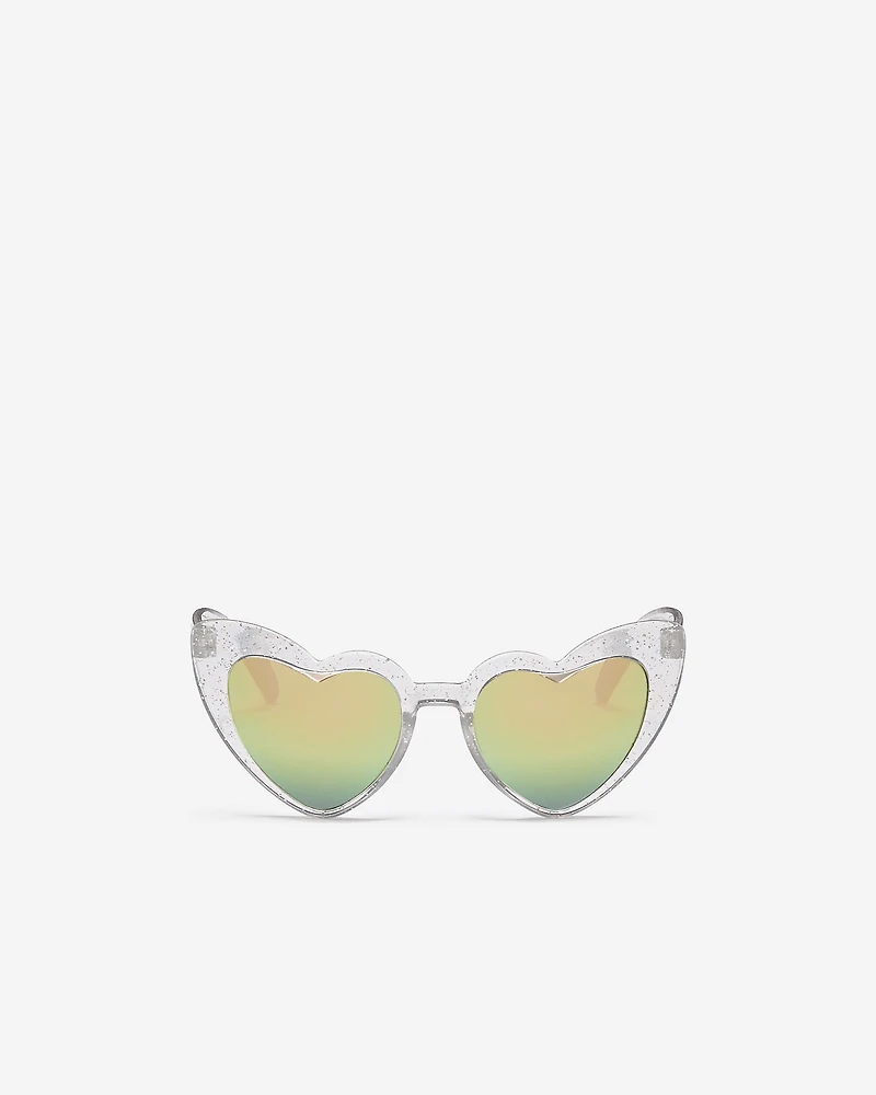 Lunettes de soleil en forme de cœur pour enfants