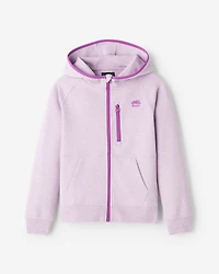 Kids Recover Interlock Full Zip Hoodie
