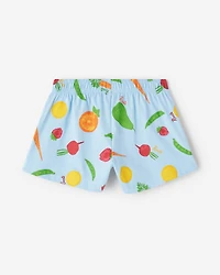 Short à motif pour fille