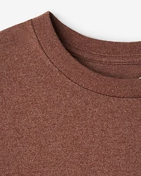 T-shirt poivré en coton bio pour hommes