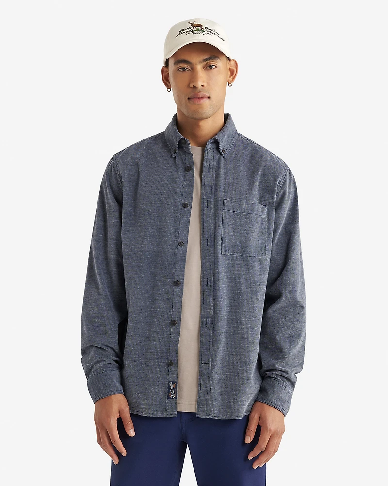 Two-Tone Cord Shirt