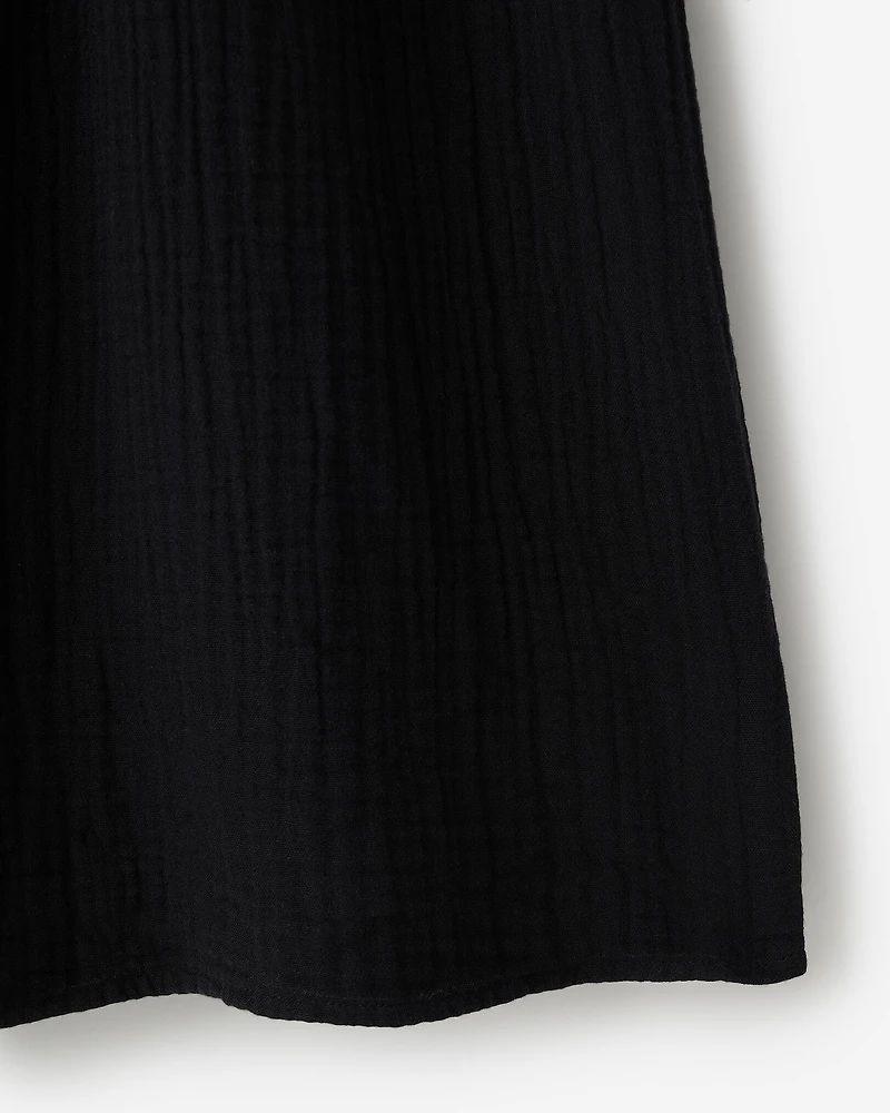 Isla Cotton Gauze Smocked Dress
