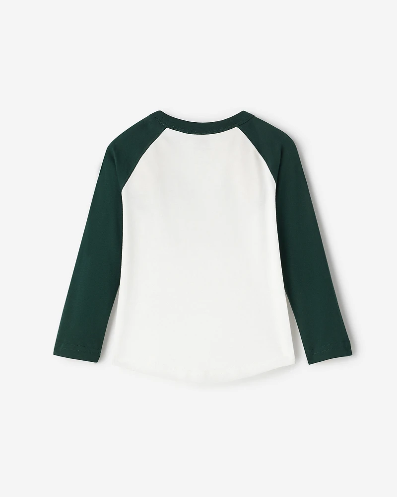 Toddler Organic Cooper Baseball T-Shirt