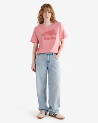 T-shirt décontracté en coton bio Cooper pour femme
