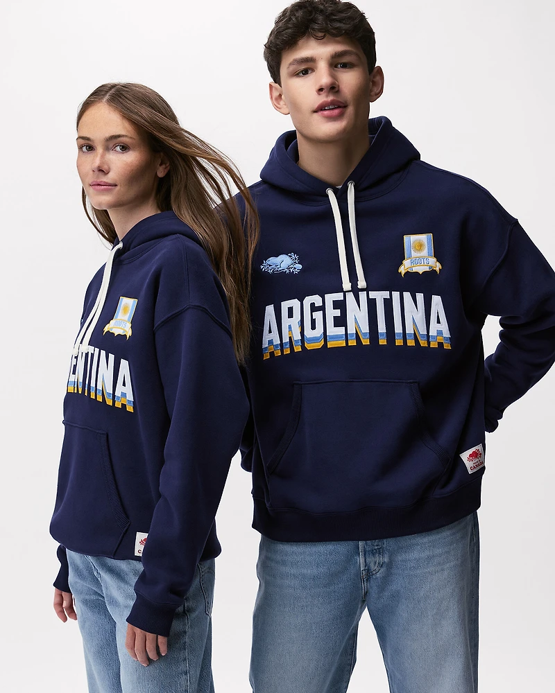 Chandail à capuchon international Argentine Roots
