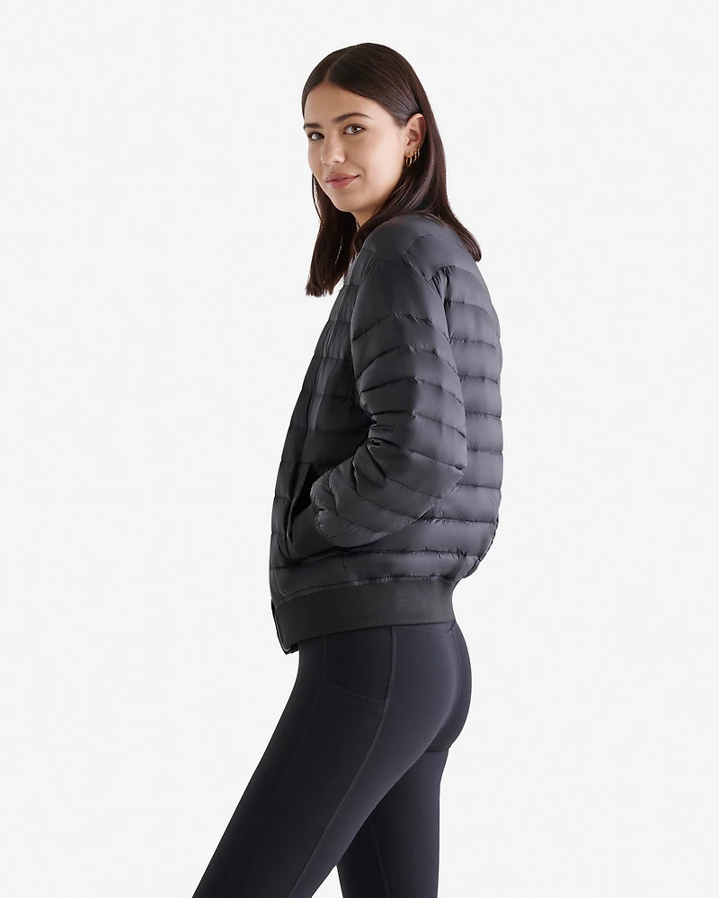 Blouson aviateur en duvet Roots
