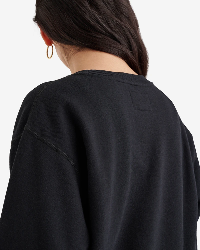 Organic Cooper BF Crew Sweatshirt