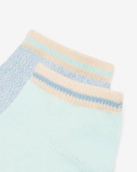 Adult Cotton Cabin Ped Sock 2 Pack
