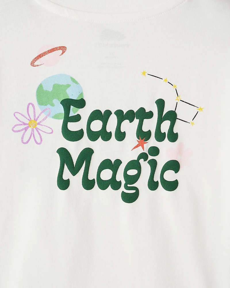 T-shirt Terre magique pour tout-petits
