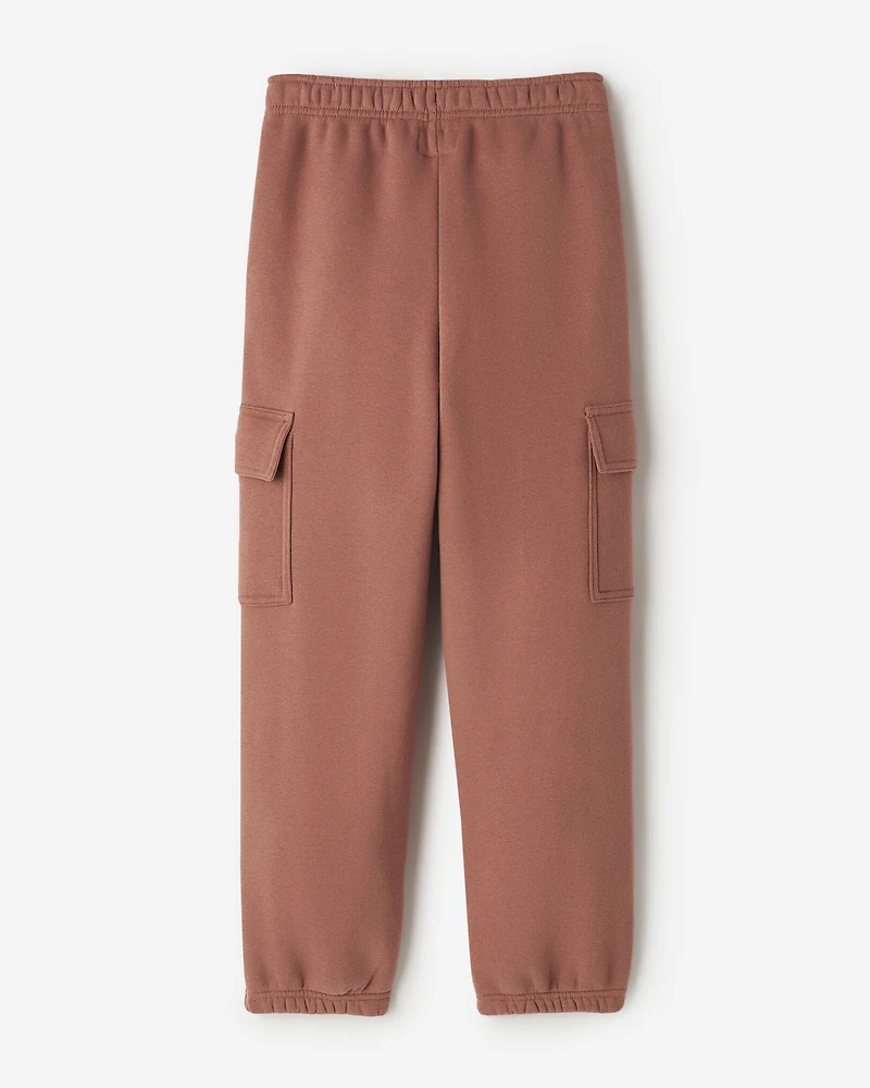 Pantalon cargo décontracté en molleton Nuage pour enfants
