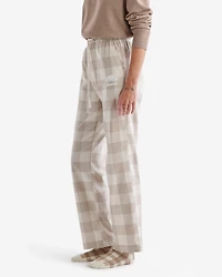 Pantalon de pyjama à carreaux Park pour femmes