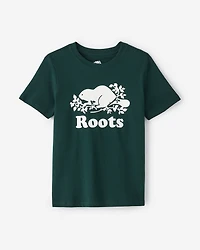 T-shirt original Cooper le castor en coton bio pour enfants