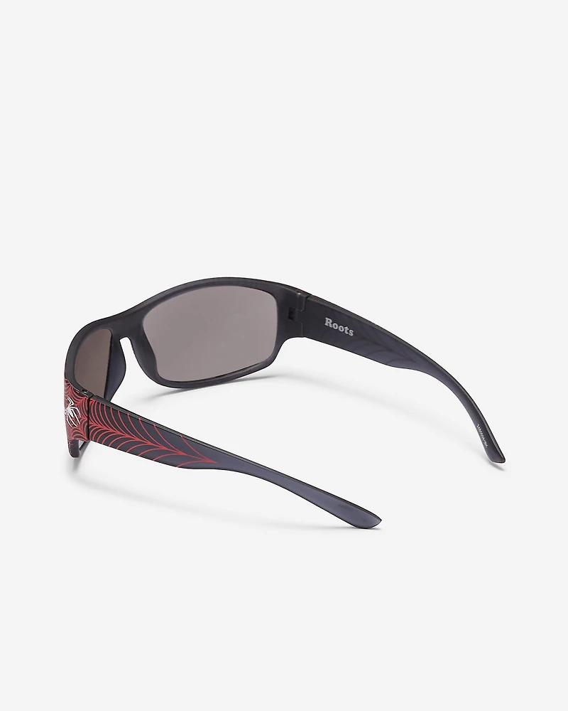 Kids Sport Spider Print Sunglasses
