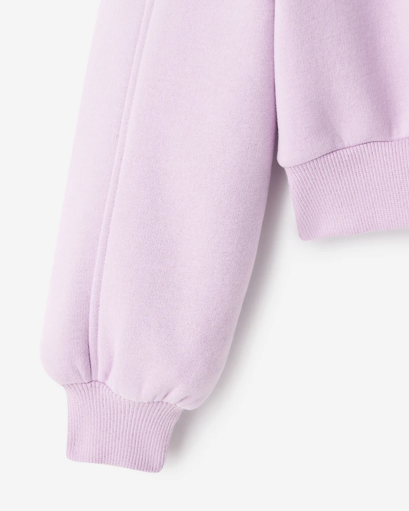 Girls Cloud Half Zip