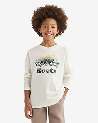 Kids Organic Cooper Watercolour T-Shirt