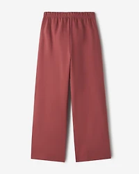 Pantalon à jambe large en molleton de coton bio Cooper