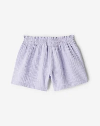 Short à taille froncée Isla pour toutes-petites