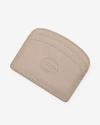Porte-cartes en demi-lune en cuir Cloud