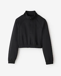Girls Active Half Zip Top