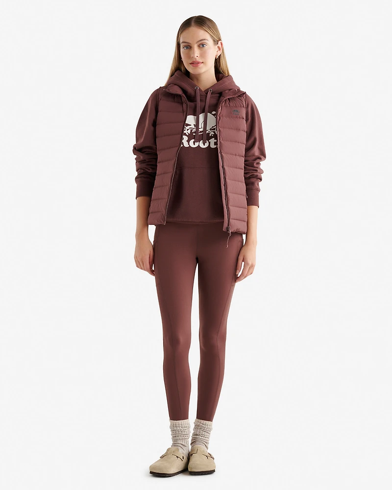 Veste en duvet compressible Roots