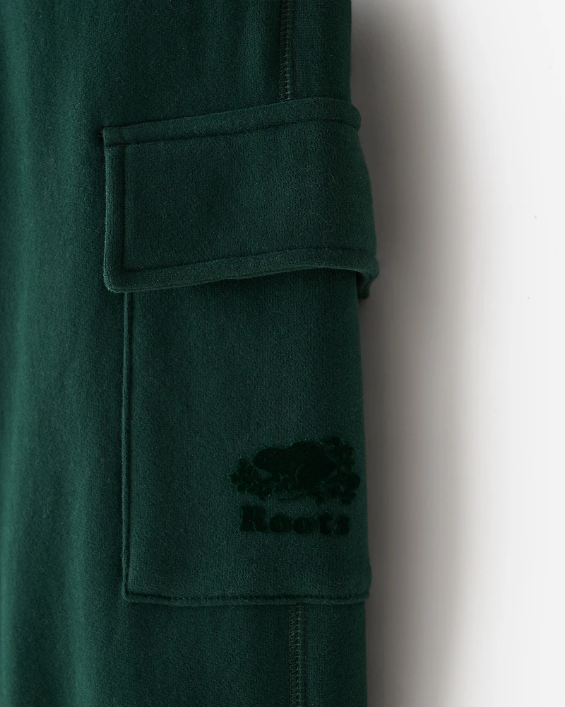 Kids Organic Cooper Relaxed Cargo Sweatpant