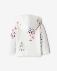 Baby Cooper Floral Full Zip Hoodie