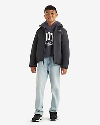 Kids Reversible Shearling Fleece Jacket