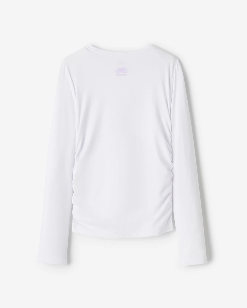 T-shirt sport ajusté pour filles