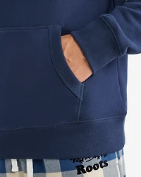 Chandail à capuchon avec appliqué carreaux