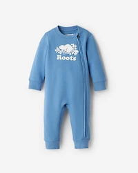 Barboteuse originale Cooper le castor en coton bio pour bébés