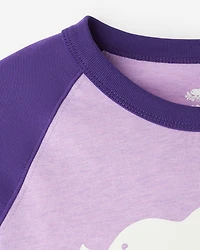 T-shirt style baseball Cooper en coton bio pour enfants
