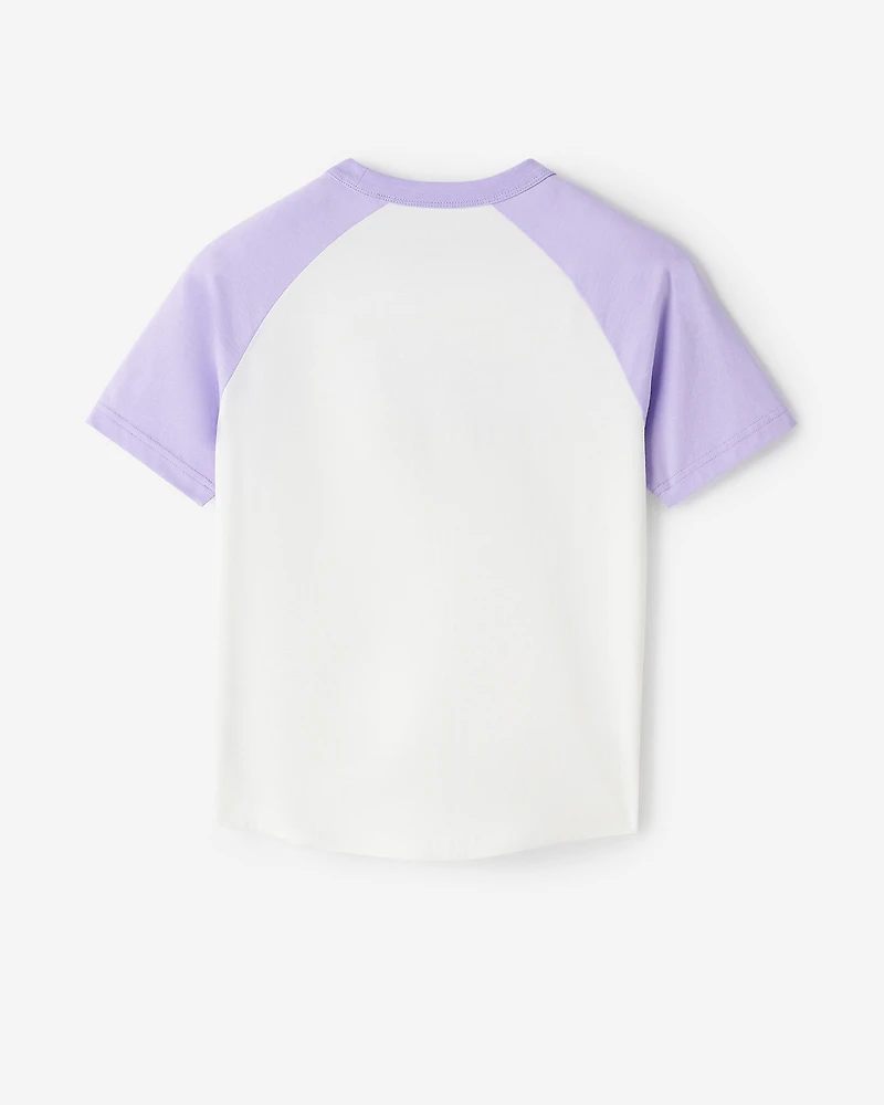 T-shirt style baseball à manches courtes Cooper pour enfants