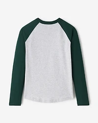 Kids Organic Cooper Baseball T-Shirt