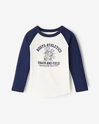 T-shirt style baseball Buddy pour tout-petits