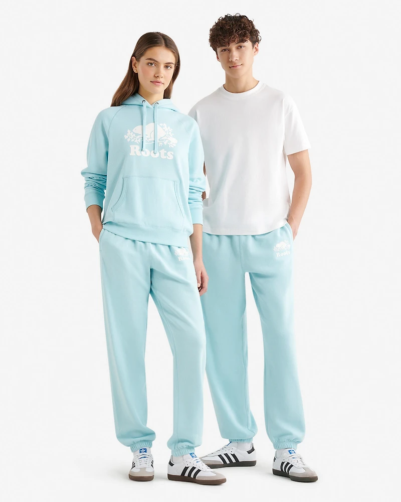 Pantalon original ample en molleton en coton bio