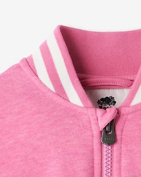 Toddler Girls Cooper Sparkle Varsity Jacket