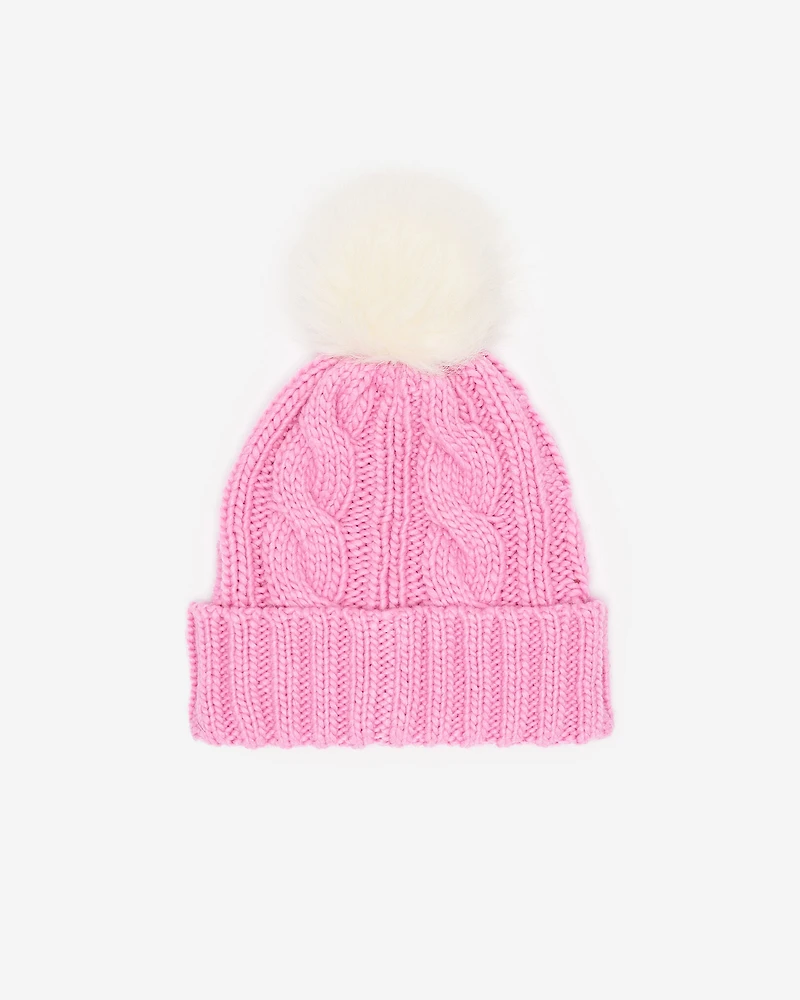 Tuque à torsades Olivia pour enfants