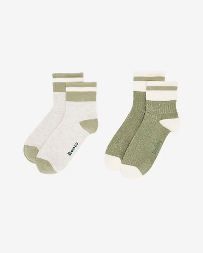Adult Classic Cabin Ankle Sock 2 Pack