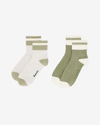 Adult Classic Cabin Ankle Sock 2 Pack