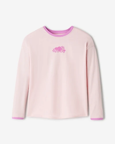 Girls Cooper Pop Relaxed Long Sleeve T-Shirt