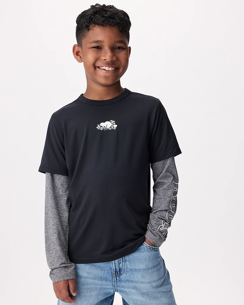 T-shirt à manches longues Cooper Renew pour enfants