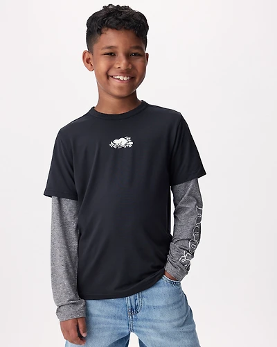 T-shirt à manches longues Cooper Renew pour enfants