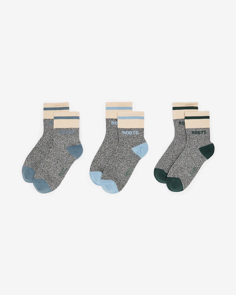 3 paires de socquettes Cabane pour enfants
