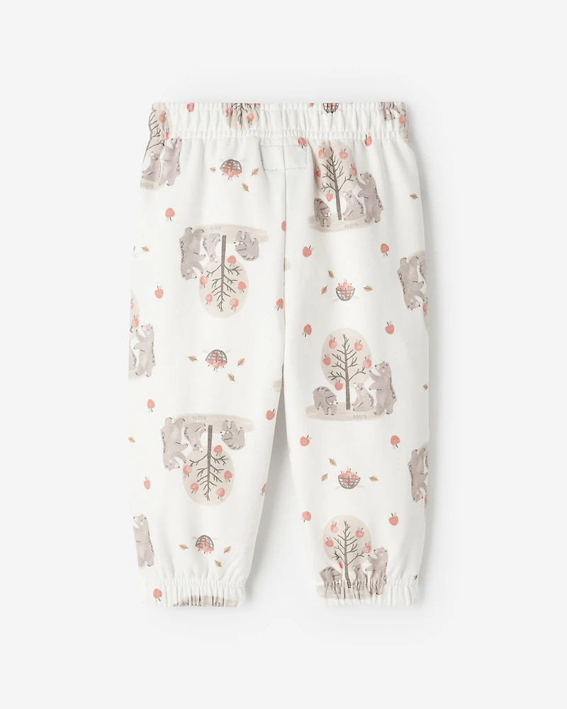 Pantalon en molleton douillet Ours pour bébés