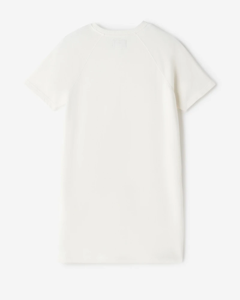 Organic Cooper Short Sleeve Sweat Dress