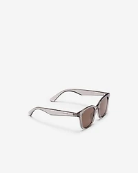 Womens Plastic Modified Square Sunglasses
