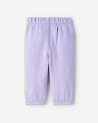 Pantalon original en molleton de coton bio pour bébés