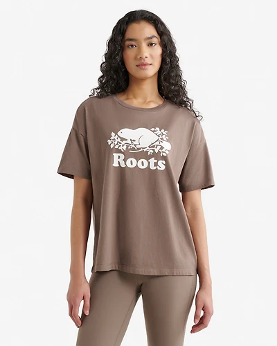 Womens Organic Relaxed Cooper T-shirt