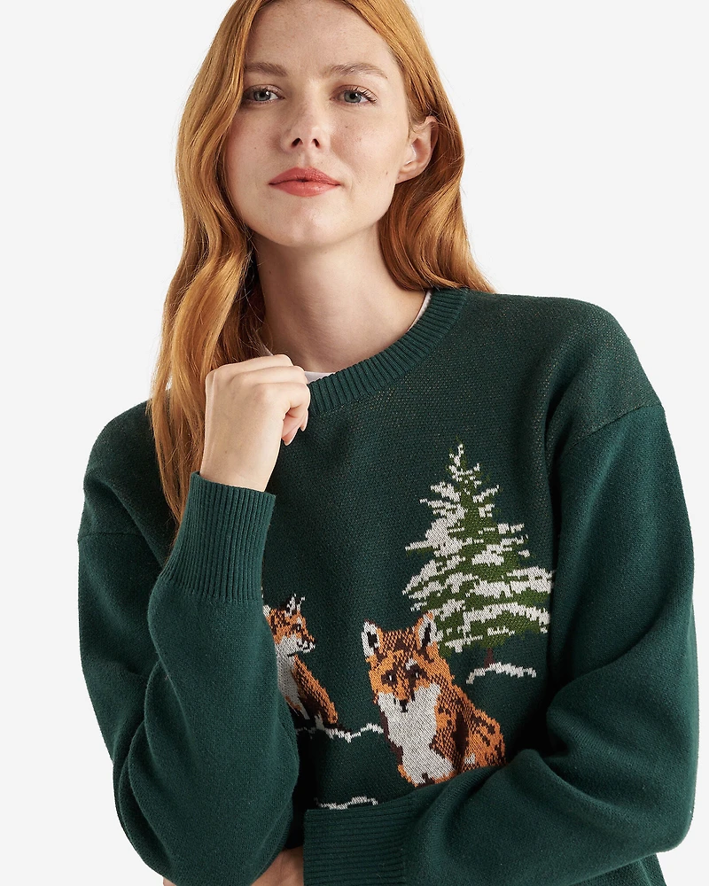 Arctic Fox Sweater